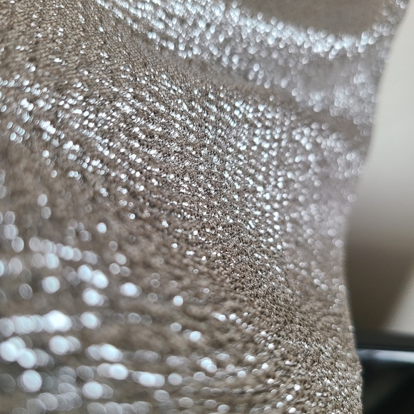 Hailey Logan One Shoulder Silver Dress - Picture 13 of 16